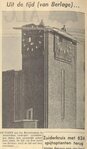 Afbraak van een van de torens.
<br/>
Algemeen handelsblad, 1961-02-23